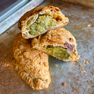 Broccoli-Cheddar Hand pie